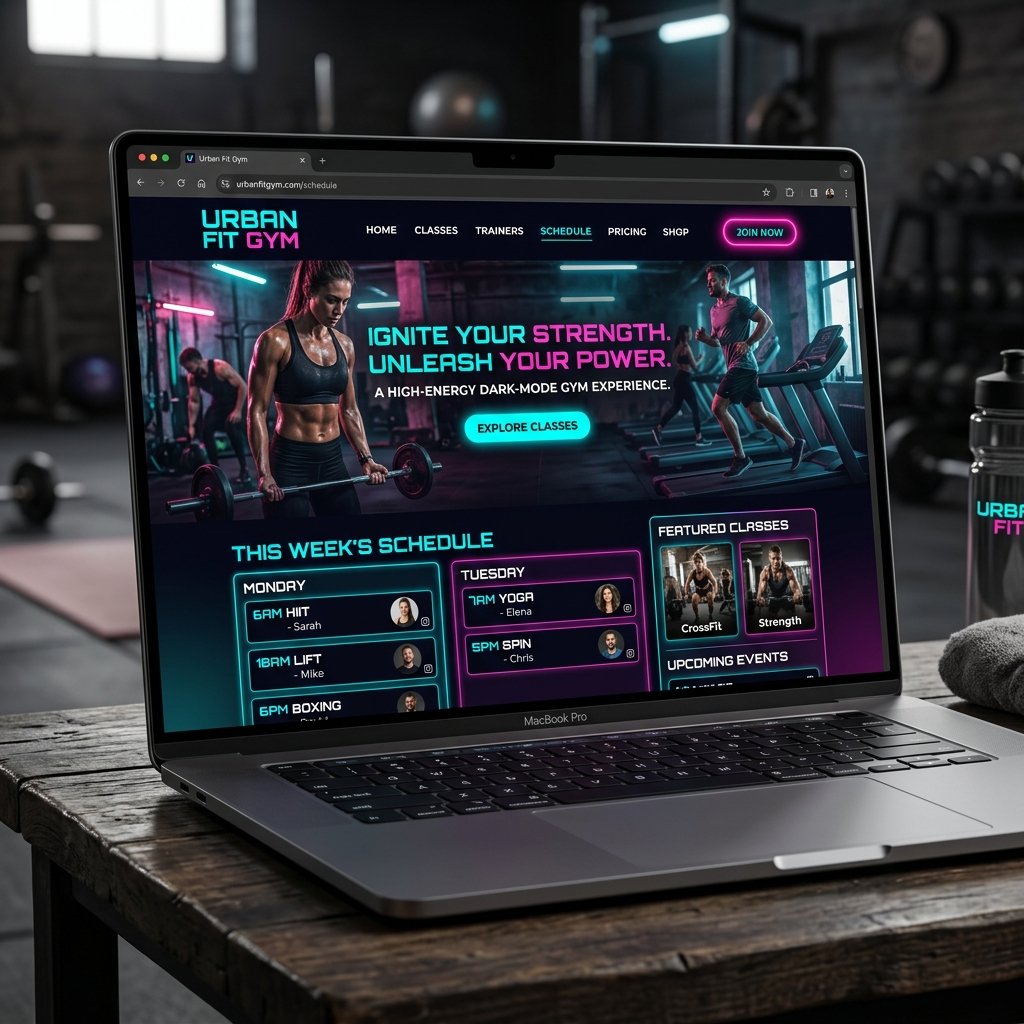 Fitness Center Website